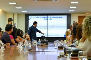 Anúncio da Ampliação das Escolas em Tempo Integral