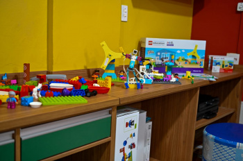 Entrega da sala maker da EMEF TI Izaura Marques