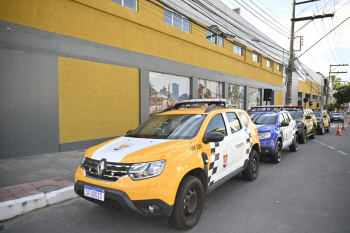 Entrega do painel e novos equipamentos da Guarda Municipal