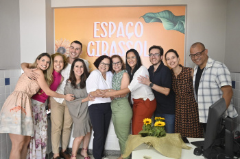 Entrega do espaço girassol para atendimento a servidores da Saúde