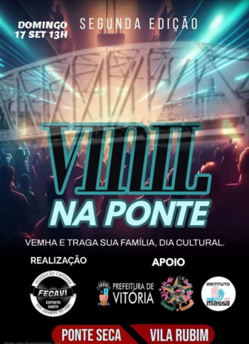 2ª edição do evento "Vinil na Ponte