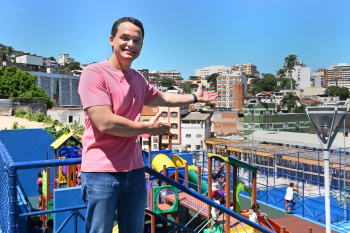Inauguração do Parque Kids no bairro Moscoso