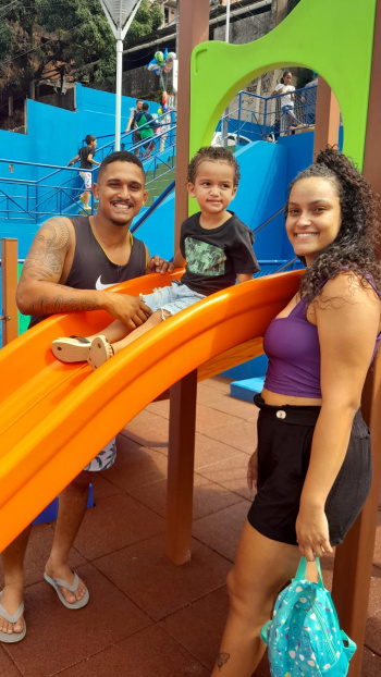 Inauguração do Parque Kids no bairro Moscoso