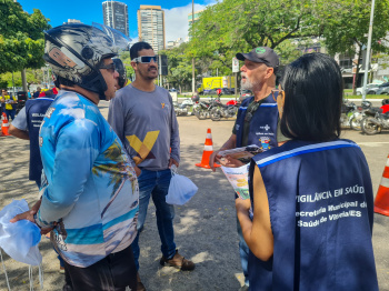 Ação educativa Semana Nacional do Trânsito