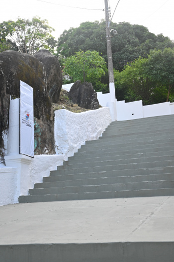 Entrega da Reforma da Escadaria da Igreja do Rosário