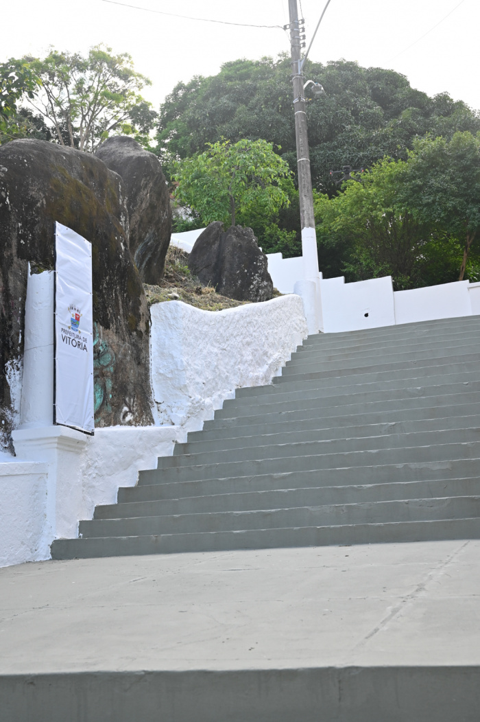 Entrega da Reforma da Escadaria da Igreja do Rosário