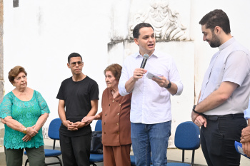 Entrega da Reforma da Escadaria da Igreja do Rosário