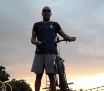 Dia Mundial Sem Carro: Tulio usa a bike para de locomover para todos os lugares