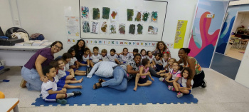 Crianças do Cmei Rubens José Vervloet Gomes