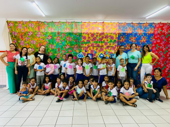 Crianças do Cmei Thomaz Tommasi encantam com música, sensibilidade e inclusão