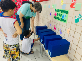 Crianças do Cmei Thomaz Tommasi encantam com música, sensibilidade e inclusão