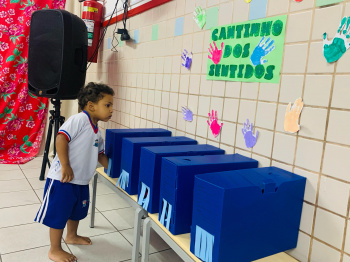 Crianças do Cmei Thomaz Tommasi encantam com música, sensibilidade e inclusão