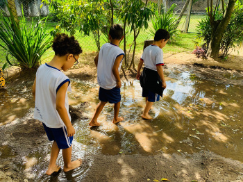 Visita pedagógica evidencia magia da arte e da natureza na educação