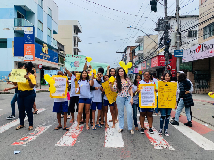 Emef Neusa Nunes Gonçalves promove "Caminhada pela Vida" em prol da saúde mental