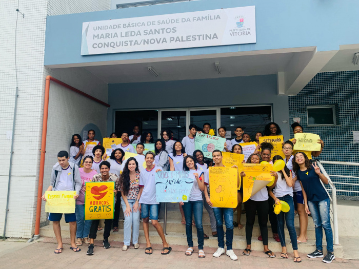 Emef Neusa Nunes Gonçalves promove "Caminhada pela Vida" em prol da saúde mental