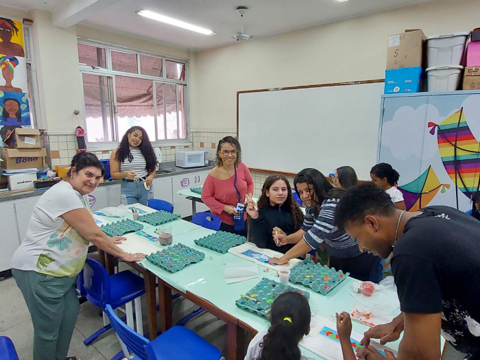 Dia da família na Emef Francisco Lacerda de Aguiar