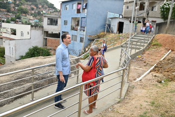 Visita Obra da Escadaria Jandira Rosa de Alvarenga