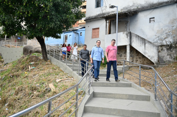 Visita Obra da Escadaria Jandira Rosa de Alvarenga