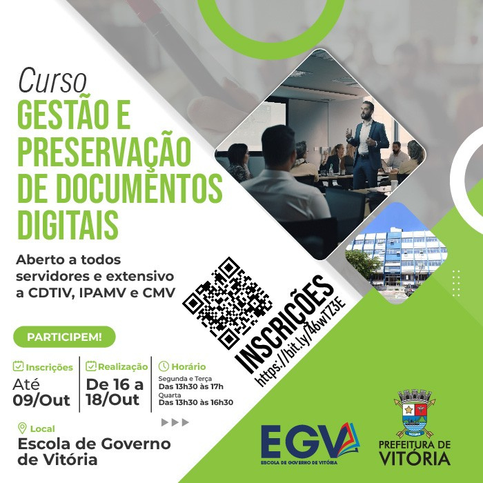 Oficina de Gestão e Preservação de Documentos Digitais