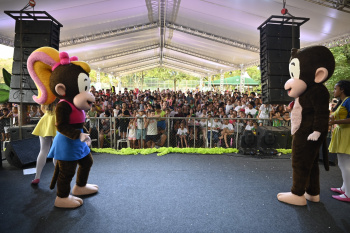 Inauguração do novo Parque Kids, Pedra da Cebola