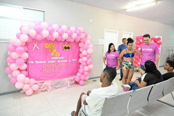 Ação de Prevenção ao Cancer de Mama US Maruípe