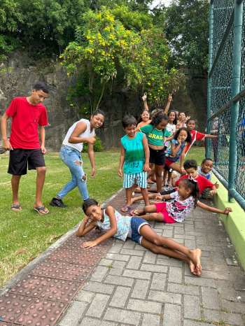 Piquenique com crianças do Centro de Convivência Bonfim