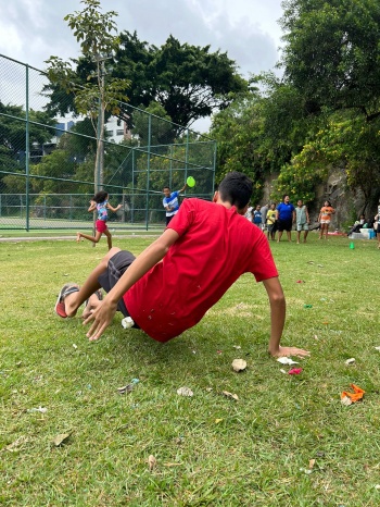 Piquenique com crianças do Centro de Convivência Bonfim