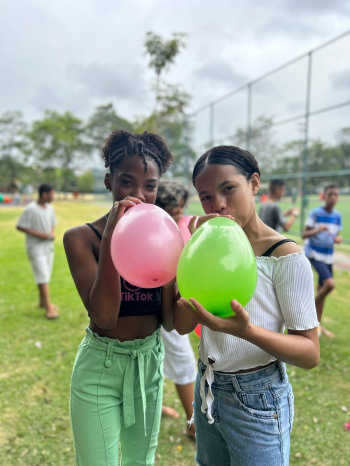 Piquenique com crianças do Centro de Convivência Bonfim