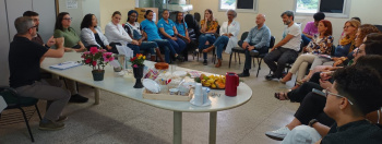 Profissionais de saúde da Itália visitam unidades de saúde de Vitória