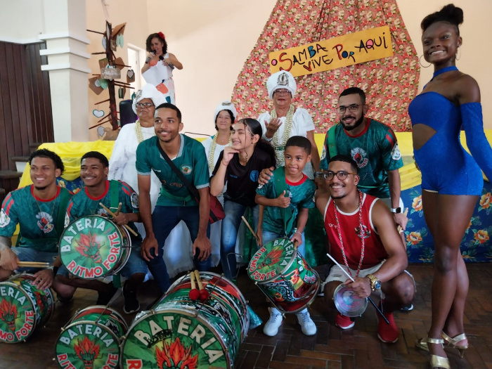 Projeto da Emef São Vicente de Paulo, no Centro, valoriza cultura do samba