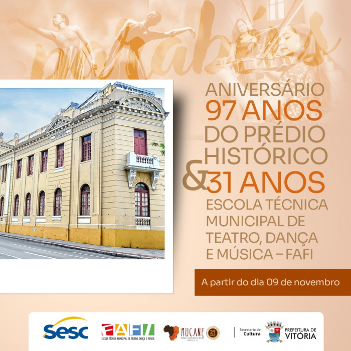 Aniversário de 31 anos da Fafi e 97 do prédio histórico.