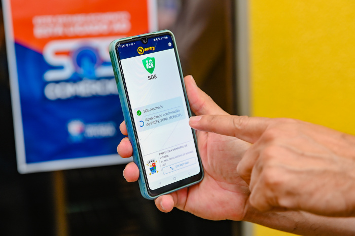 SOS Comércio - Conexão Lojista, Aplicativo e CIOM (Central Integrada de Operações e Monitoramento)