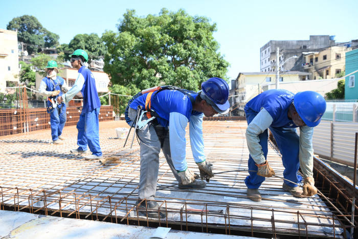 Visita as Obras do CRAS e Unida de de Saúde de Santo Antônio