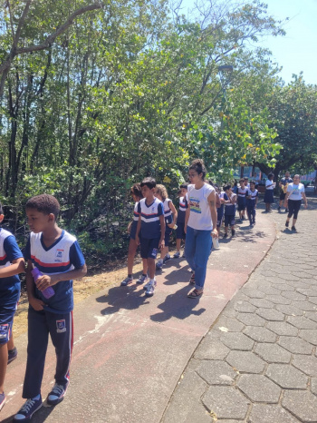 Estudantes aprendem sobre manguezal de Vitória