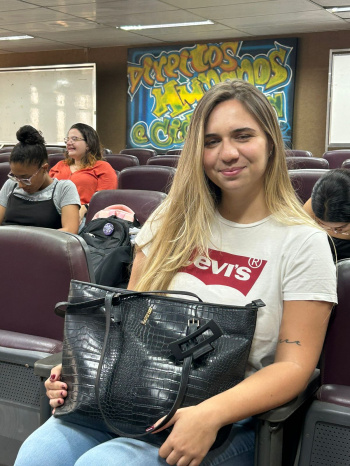 Júlia Pimentel, estudante de Nutrição