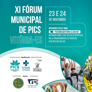 XI Fórum Municipal de PICS no SUS