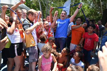 Entrega da praça de Resistência.