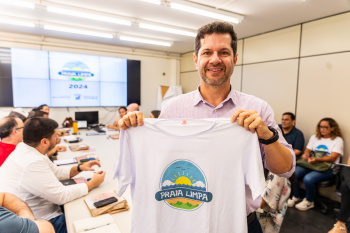 Praia Limpa - Reunião de alinhamento da campanha Praia Limpa 2024