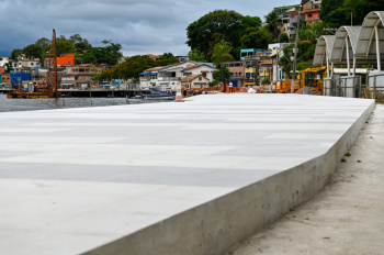 Visita Técnica às obras da Orla de são Pedro