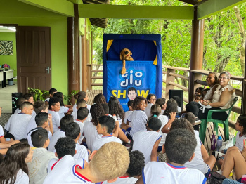 Mais 400 estudantes participam do Circuito Ambiental Vix na capital