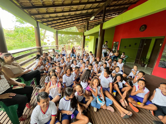 Mais 400 estudantes participam do Circuito Ambiental Vix na capital