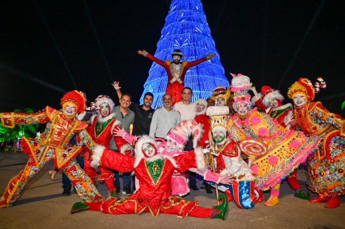 Natal de Encanto na Praça do Papa