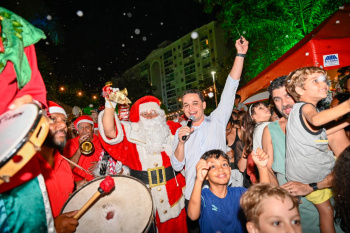 Inaugurao de Natal da Praa Nilze Mendes