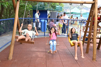 Entrega do Parque Kids da Redenção.