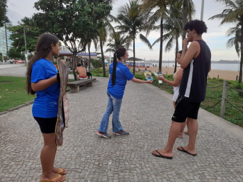 Ações da Campanha Praia Limpa 2024