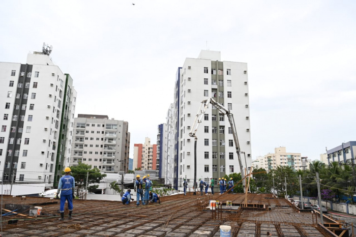 Visita técnica às obras da Construção do Centro Integrado de Assistência Social e Esportes (CIASE) d