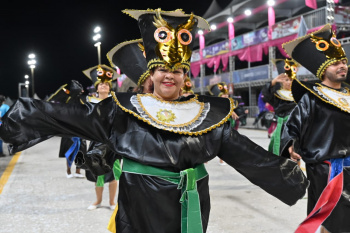 Carnaval: Rosas de Ouro desfila pelo grupo B