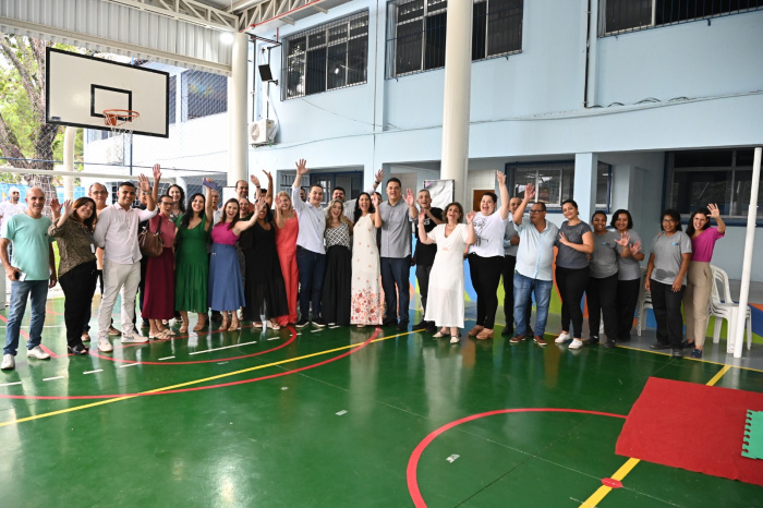 Entrega das Obras da EMEF José Áureo Monjardim