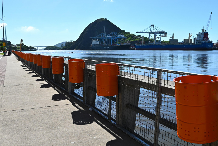 Preparativos para o carnaval no Centro de Vitória