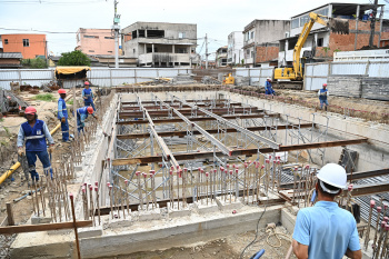 Visita as Obras de Macrodrenagem de Santo Antônio